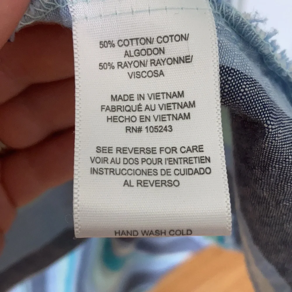 EUC spring/summer wrap dress Bobeau - Picture 4 of 4